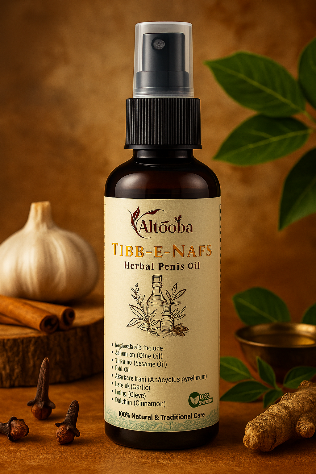 Tibb-E-Nafs Oil For External Use Only – 100% Natural